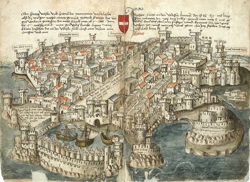 Rhodos in 1487.