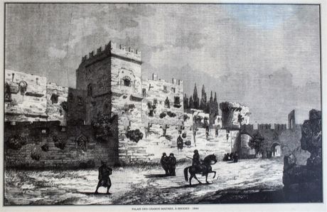 A 1844 gravure of the Palace.