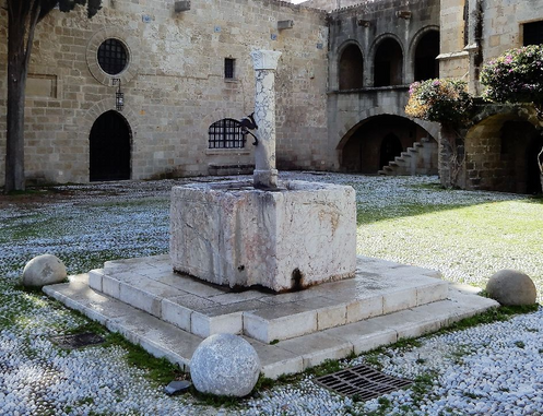 The Fountain at Argyrokastrou square.