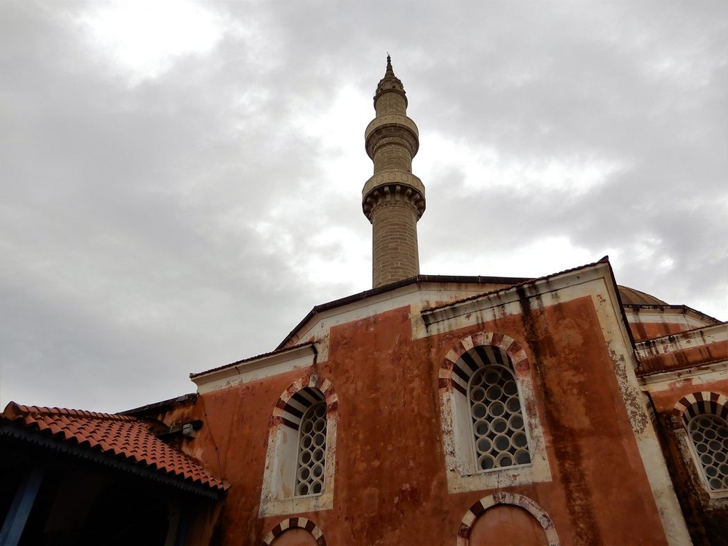 Suleiman Mosque in a gray winter day.