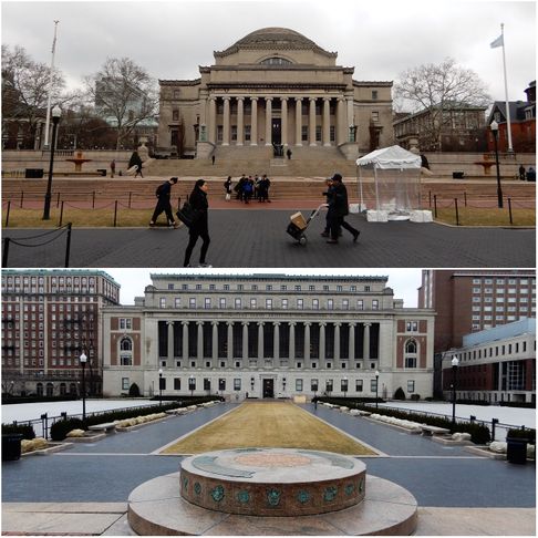 Columbia University main buildings.