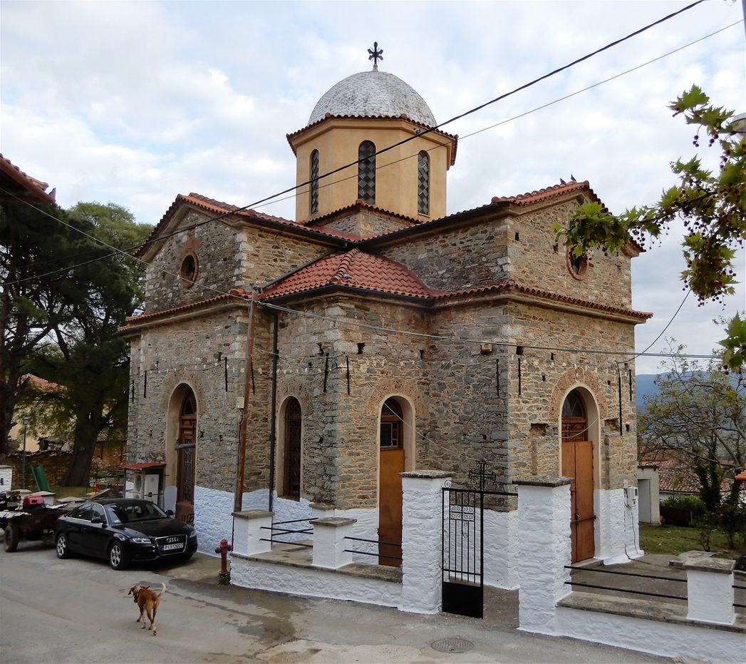 The church of Saint Nicholas in Metaxochori.