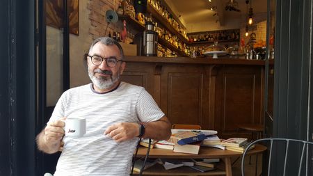 Nothing better than enjoying your coffee in one of the many cafes in the city.  Here I am having my coffee at a cozy cafe in Via Cavallerizza a Chiaia.