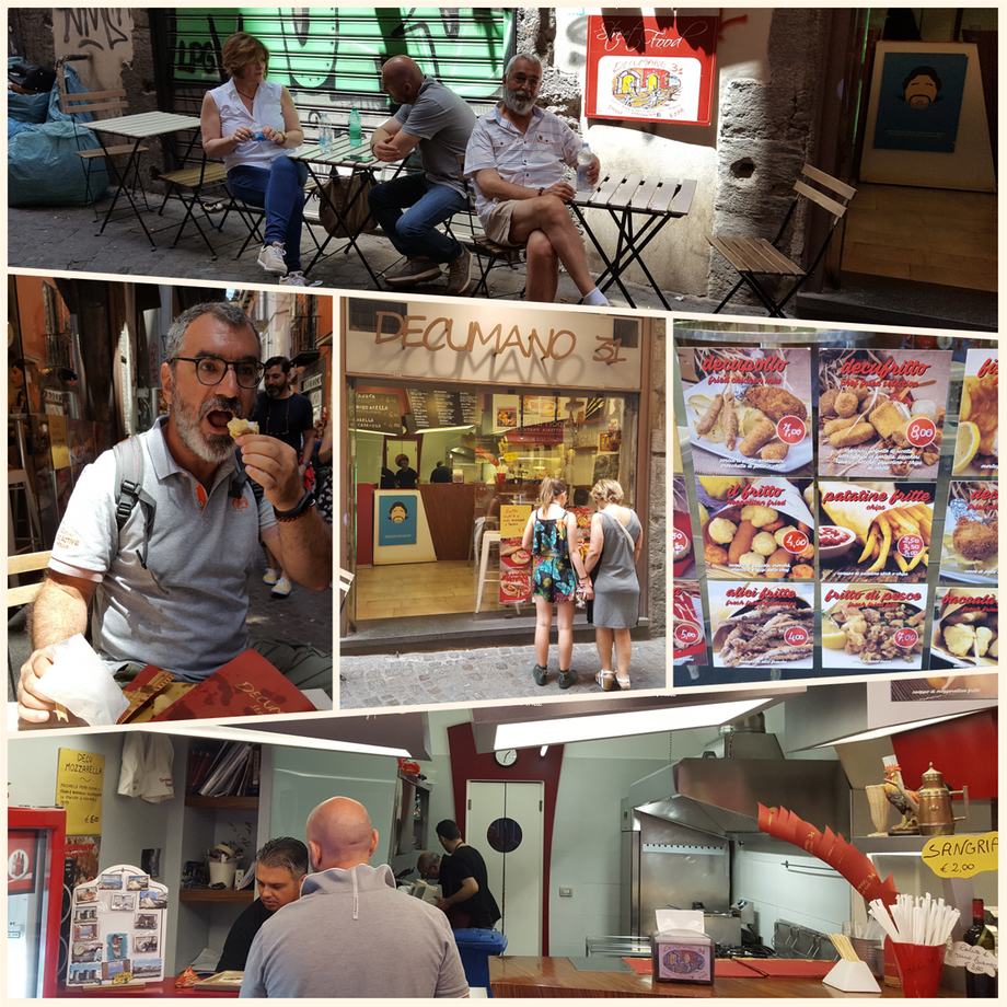 Decumano 31.  The real Napoli street food.