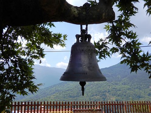 A church bell somewhere in Golfo's villages.