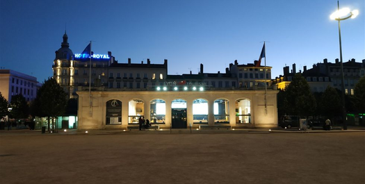 The central Tourism Office is located on Place Bellecour.