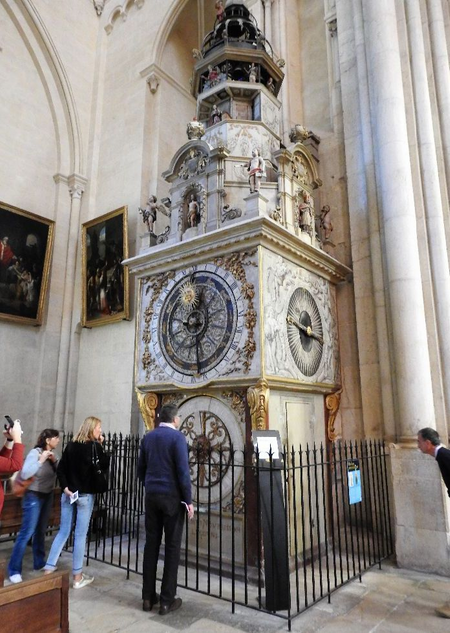 The Lyon Astronomical Clock of Saint-Jean Cathedral.