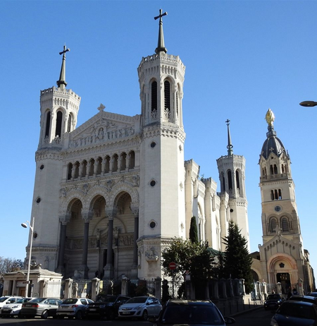 Basilique Notre Dame de Fourvière.