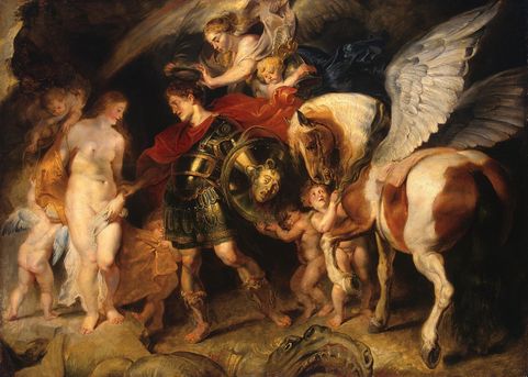 Perseus and Andromeda by Rubens - 1622 (Hermitage Museum).