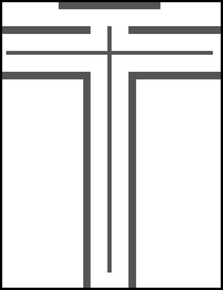 The Tempelgesellschaft cross.