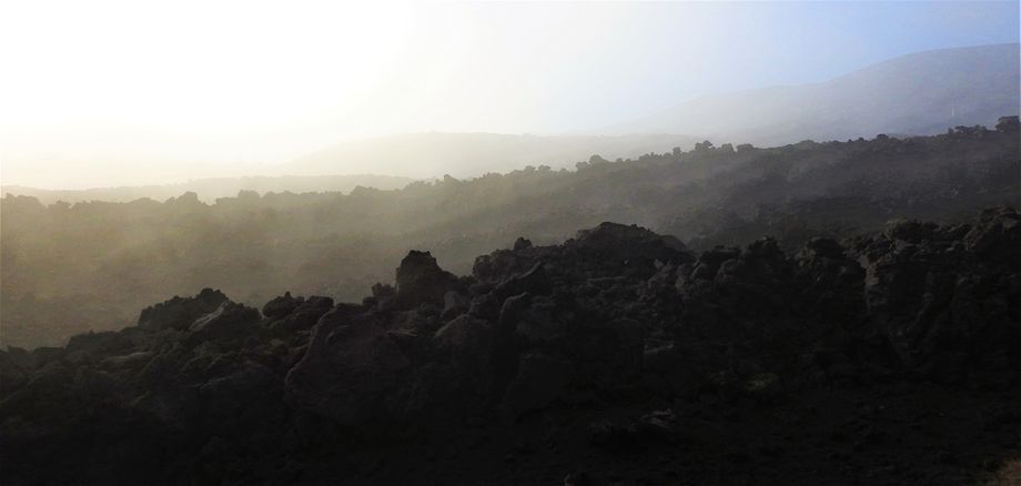 The mystic Etna landscape.