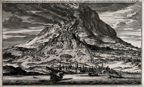 The 1669 Etna eruption.