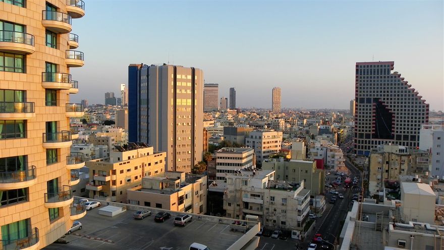 Downtown Tel Aviv.