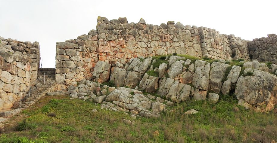 The entrance to the lower citadel from the western side.