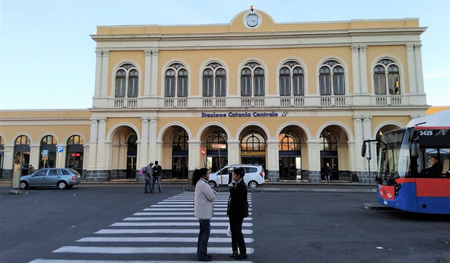 Stazione Catania Centrale.