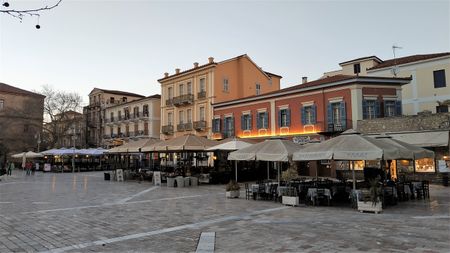 On the main square (Syntagma Square) there are several cafes and restaurants.