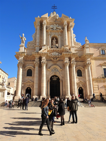 The Duomo façade.