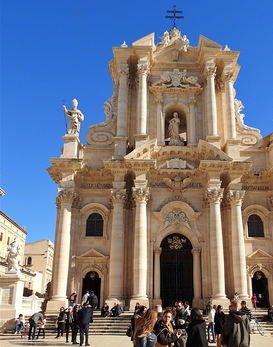 The Duomo façade.