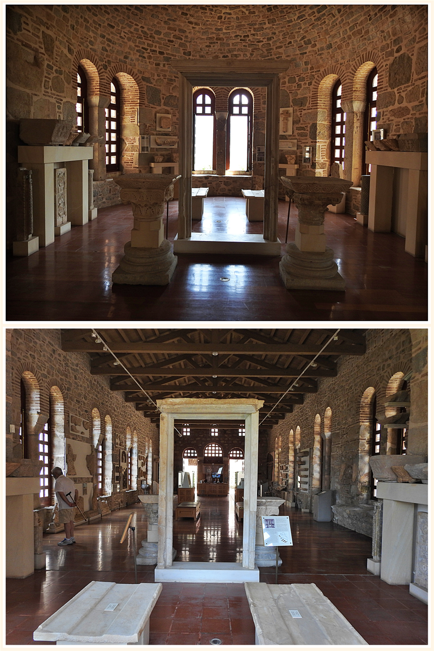 The refectory, restored today, has been operating since 1993 as a collection of sculptures.