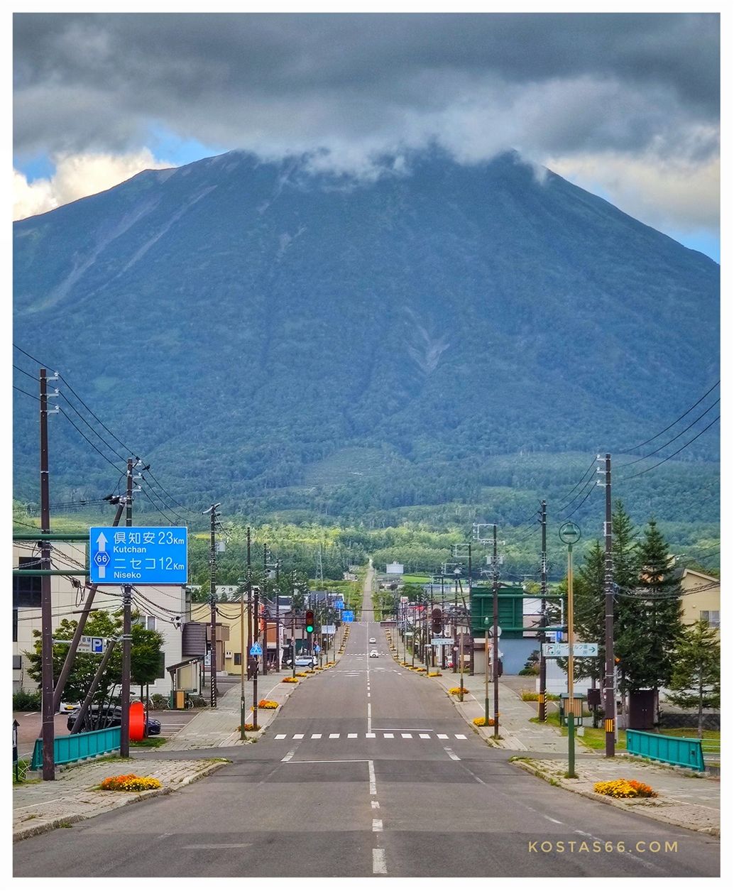 Mount Yōtei, a volcano in southern Hokkaido.