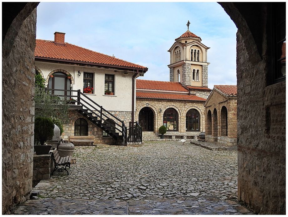 The Monastery of Saint Naum.