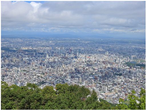 View from Mount Moiwa.
