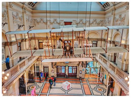 The entrance hall of Bristol Museum.