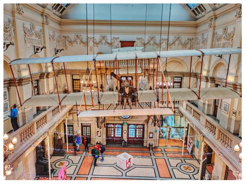 The entrance hall of Bristol Museum.