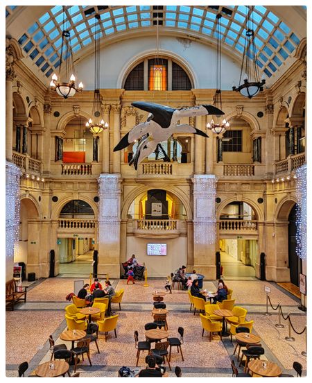The cafe of Bristol Museum.