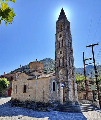 The 14th century church of 