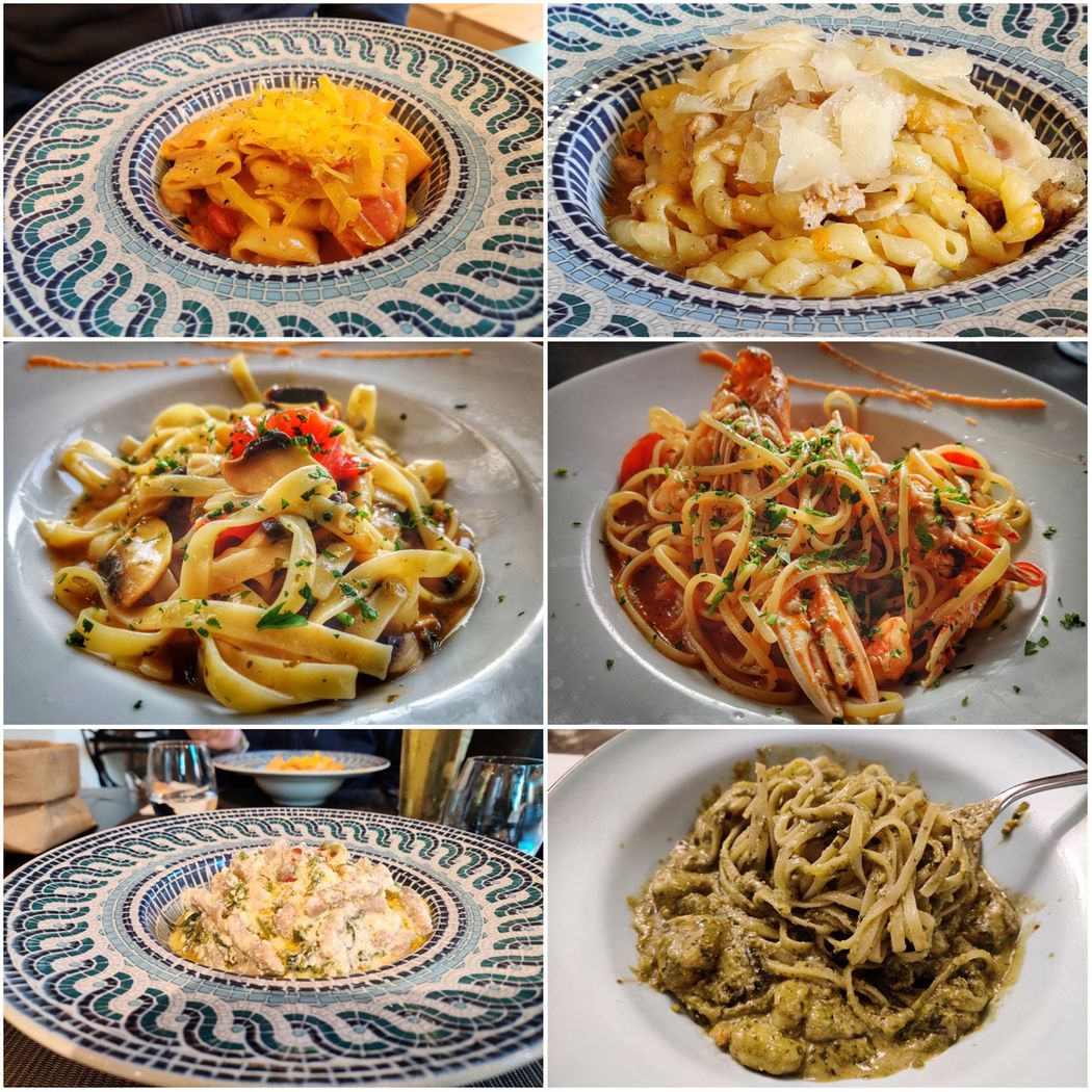 Only imagination can stop the variety of pasta dishes in Sicily.